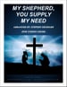 My Shepherd, You Supply My Need